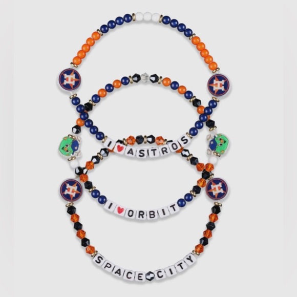 ⬇️ LIMITED EDITION Houston Astros Friendship Bracelets! - Picture 1 of 4